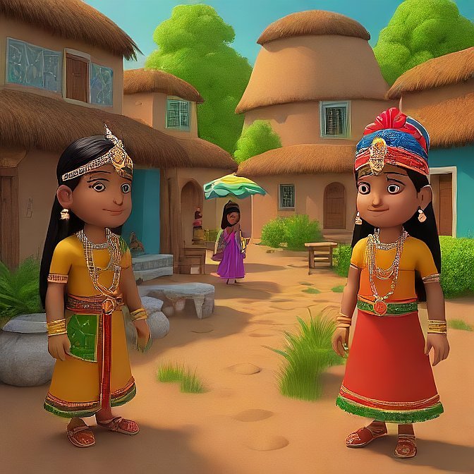 3D cartoon character art